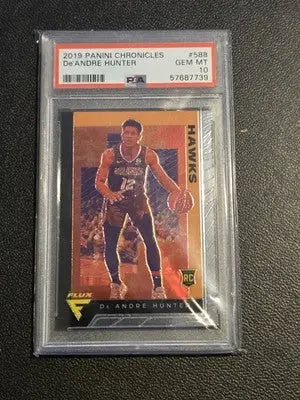 2019-20 Panini Chronicles #588 De’Andre Hunter PSA 10 - Basketball Card Single