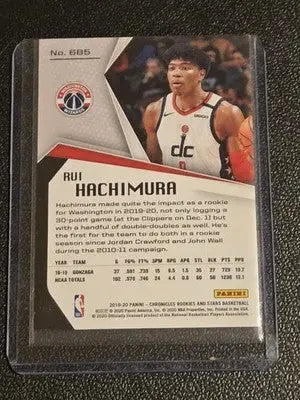2019-20 Panini Chronicles #685 Rui Hachimura - Basketball Card Single