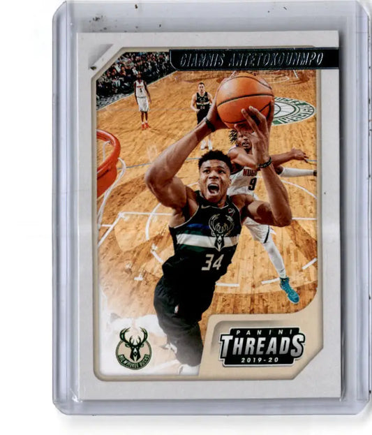 2019-20 Panini Chronicles #96 Giannis Antetokounmpo - Basketball Card Single