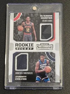 2019-20 Panini Contenders De’Andre Hunter / Jarrett Culver Rookie Ticket - Basketball Card Single