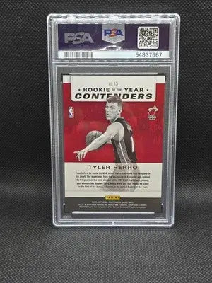 2019-20 Panini Contenders - Rookie of the Year Contenders Tyler Herro #13 (RC) - Basketball Card Single