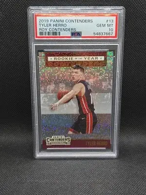 2019-20 Panini Contenders - Rookie of the Year Contenders Tyler Herro #13 (RC) - Basketball Card Single