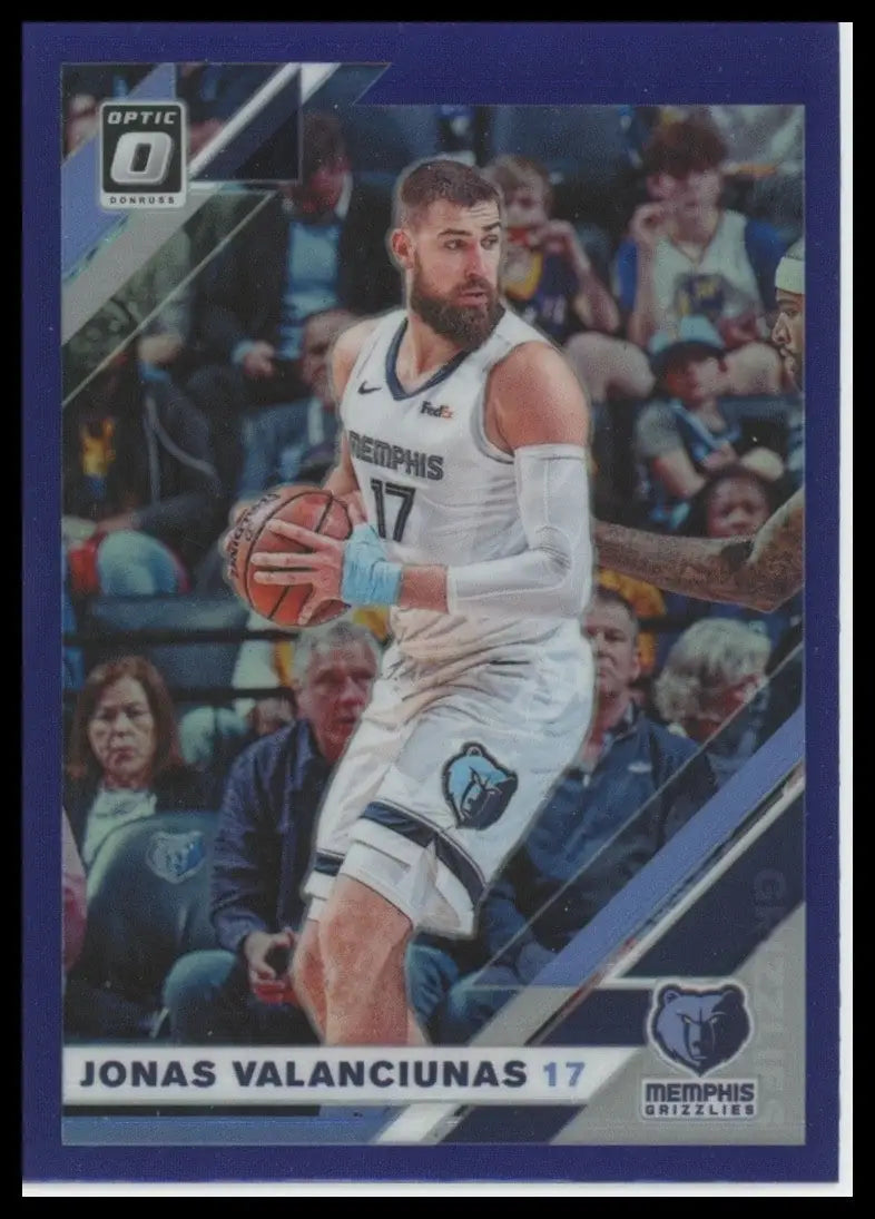 2019-20 Panini Donruss Optic - Jonas Valanciunas #130 Purple Prizm - Basketball Card Single