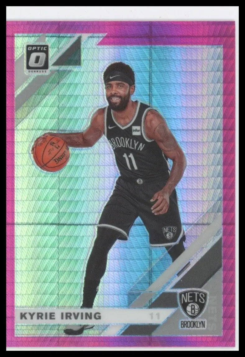 2019-20 Panini Donruss Optic - Kyrie Irving #102 Pink Hyper Prizm
