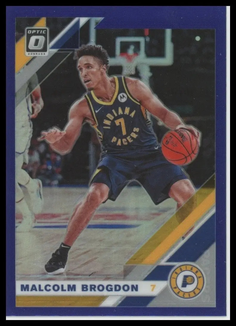 2019-20 Panini Donruss Optic - Malcolm Brogdon #108 Purple Prizm