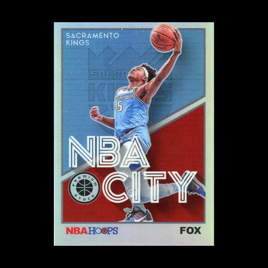 2019-20 Panini Hoops Premium NBA City Holo #1 - 30 Complete Your Set You Choose - #29 DeAaron Fox - Basketball Card