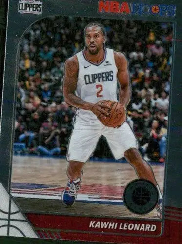 2019-20 Panini Hoops Premium Stock Retail #177 Kawhi Leonard NM-MT Clip ID:48918 - Basketball Card Single