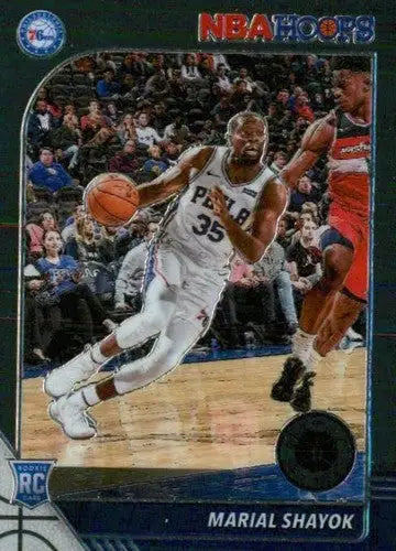 2019-20 Panini Hoops Premium Stock Retail #252 Marial Shayok NM-MT 76er ID:48915 - Basketball Card Single