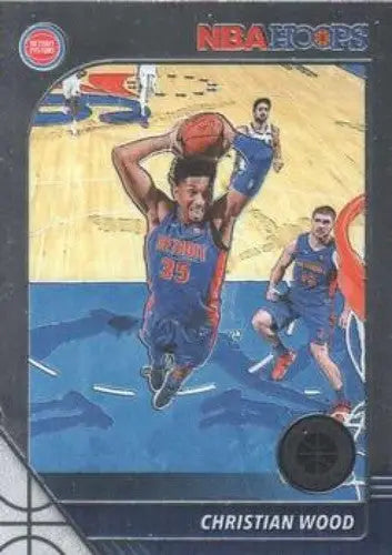2019-20 Panini Hoops Premium Stock Retail #64 Christian Wood NM-MT Pist ID:48919 - Basketball Card Single