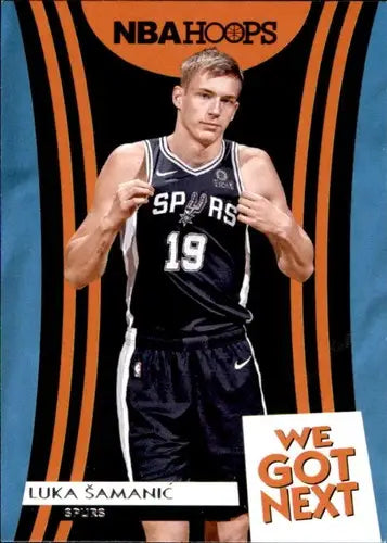 2019-20 Panini Hoops We Got Next #22 Luka Samanic NM-MT Spurs ID:48907 - Basketball Card Single