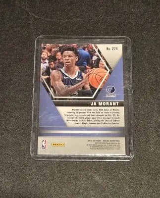 2019-20 Panini Mosaic #274 Ja Morant - Basketball Card Single