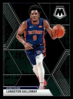2019-20 Panini Mosaic #47 Langston Galloway - Basketball Card Single