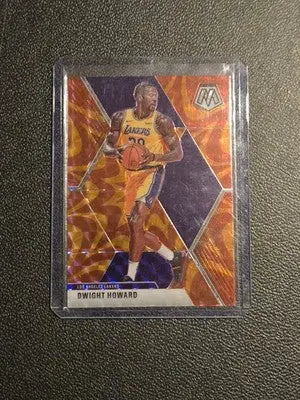 2019-20 Panini Mosaic #58 Dwight Howard Reactive Orange - Basketball Card Single