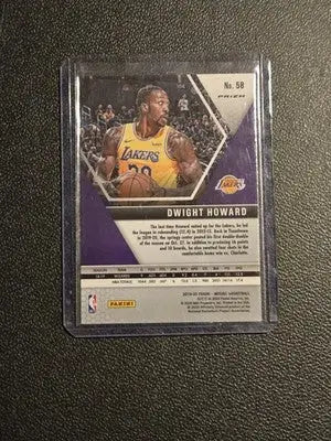 2019-20 Panini Mosaic #58 Dwight Howard Reactive Orange - Basketball Card Single