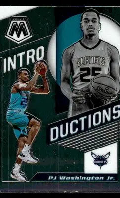 2019-20 Panini Mosaic #8 PJ Washington Jr. Introductions - Basketball Card Single