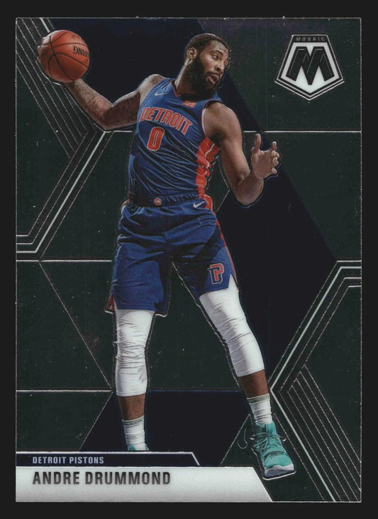 2019-20 Panini Mosaic Andre Drummond #17 Detroit Pistons