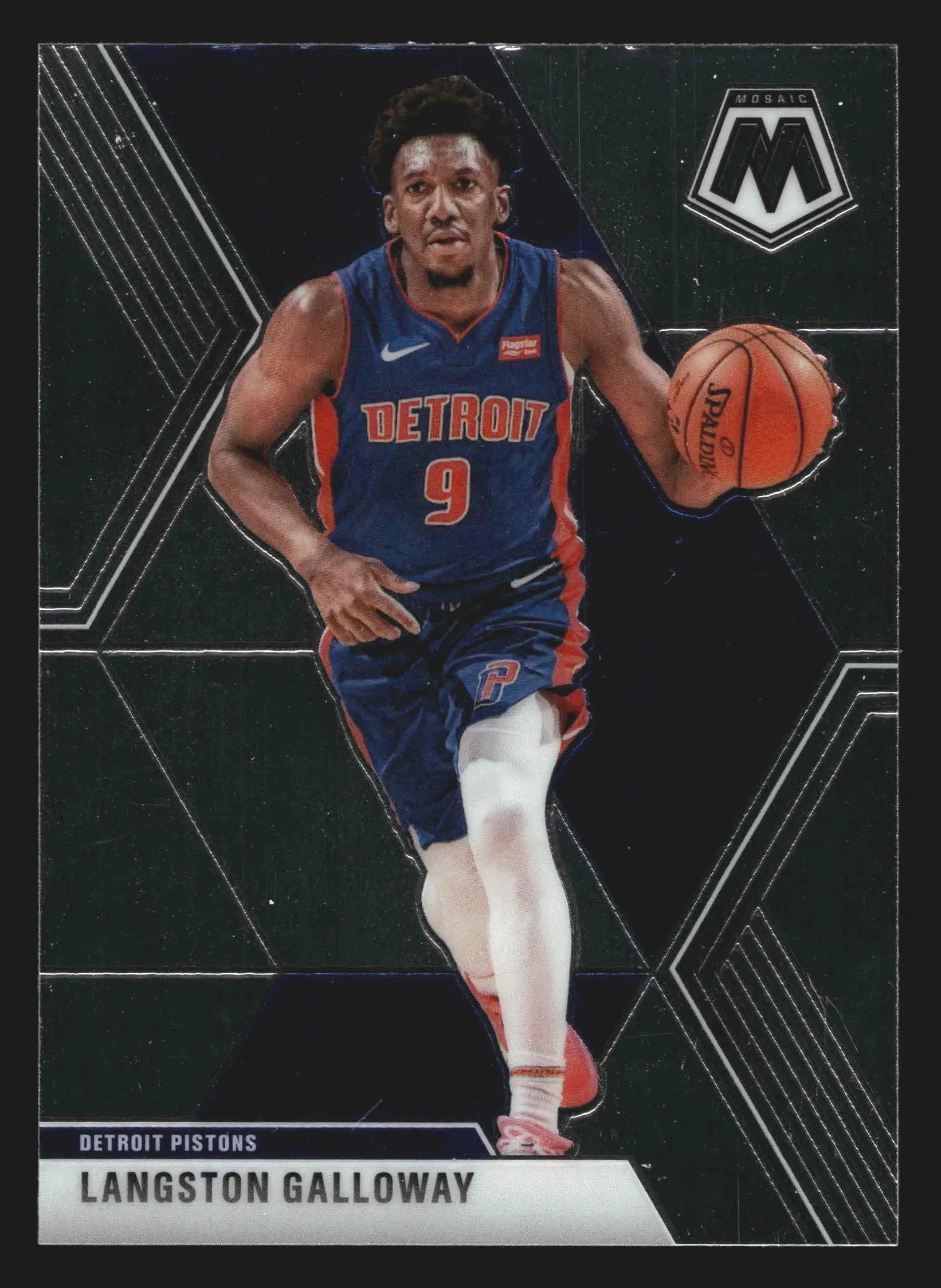2019-20 Panini Mosaic Langston Galloway #47 Detroit Pistons