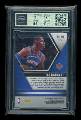 2019-20 Panini Mosaic RJ Barrett #270 Silver RC Basketball Arena Club 10 - Basketball Card Single