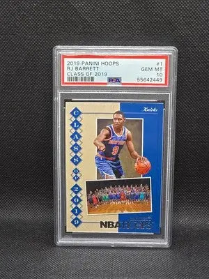 2019-20 Panini NBA Hoops - Class of 2019 RJ Barrett #1 (RC) - Basketball Card Single
