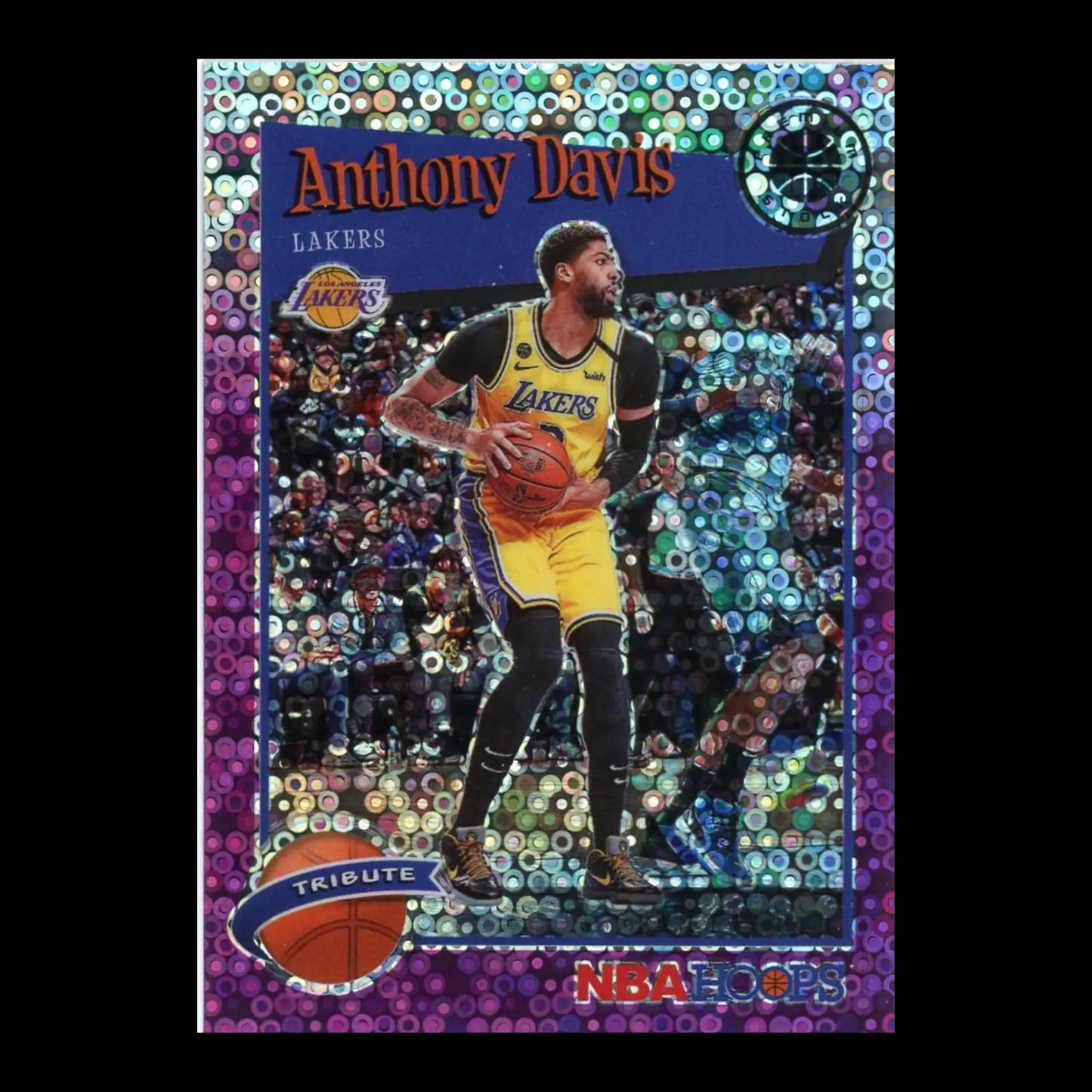 2019-20 Panini NBA Hoops Purple Disco #151 - 300 Complete Your Set You Choose - #294 Anthony Davis - Basketball Card