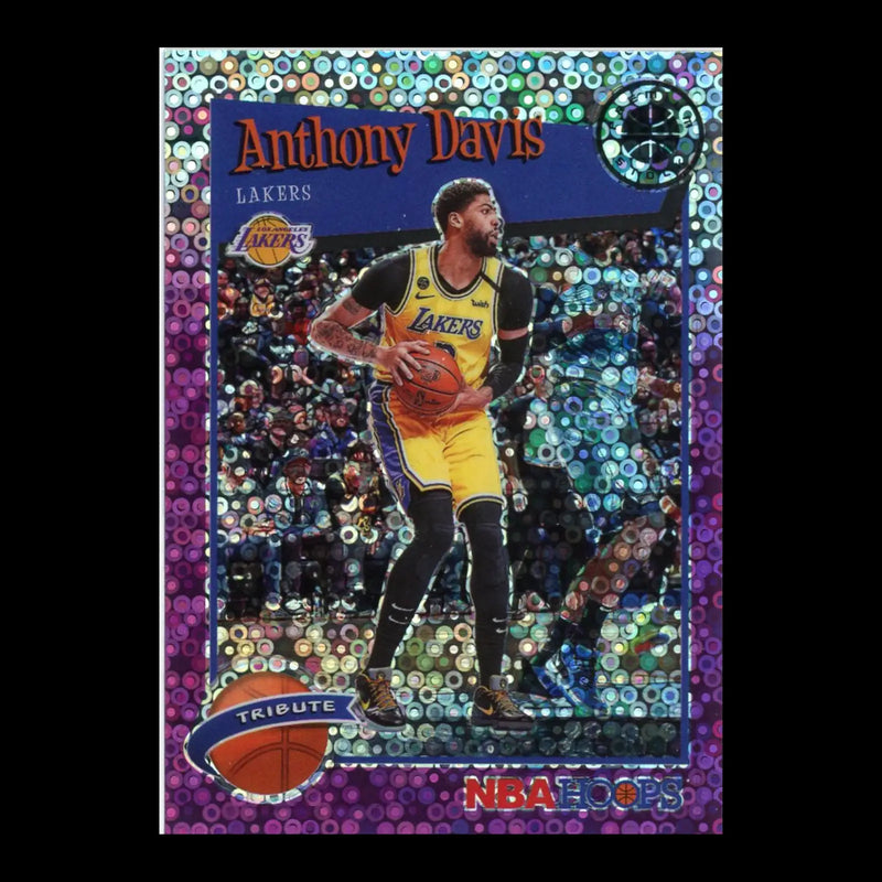 2019-20 Panini NBA Hoops Purple Disco #151 - 300 Complete Your Set You Choose - #294 Anthony Davis - Basketball Card