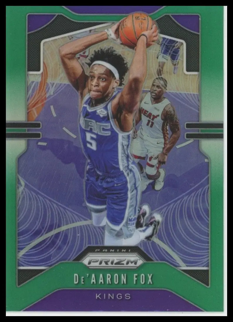 2019-20 Panini Prizm - De’Aaron Fox #120 Green Prizm