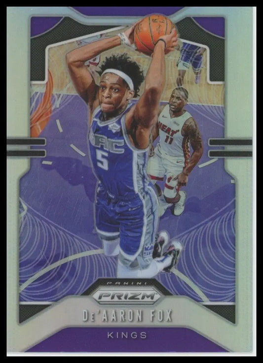 2019-20 Panini Prizm - De’Aaron Fox #120 Silver Prizm - Basketball Card Single
