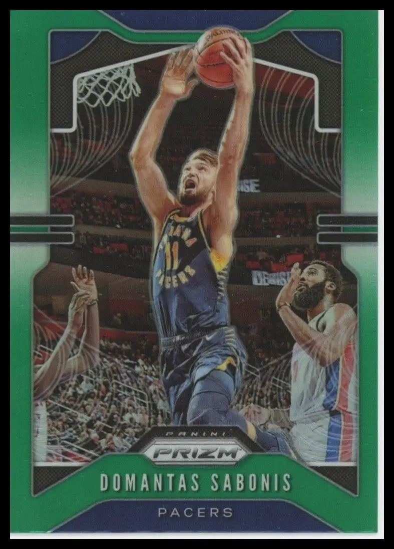2019-20 Panini Prizm - Domantas Sabonis #215 Green Prizm - Basketball Card Single