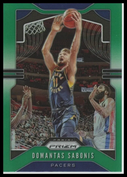 2019-20 Panini Prizm - Domantas Sabonis #215 Green Prizm - Basketball Card Single