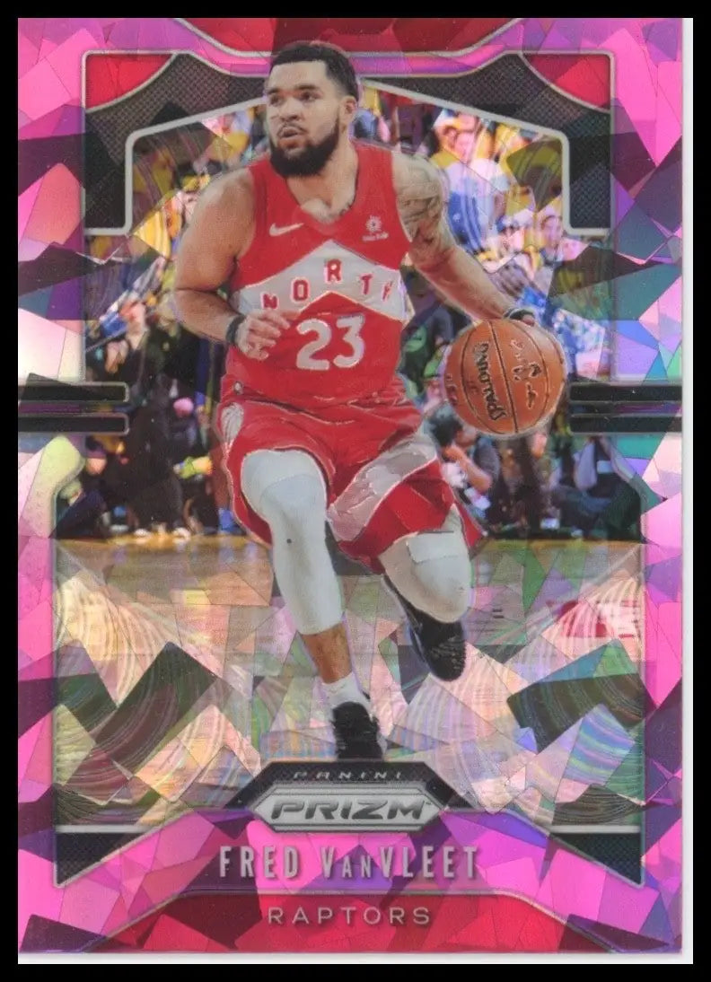 2019-20 Panini Prizm - Fred VanVleet #157 Pink Ice Prizm - Basketball Card Single