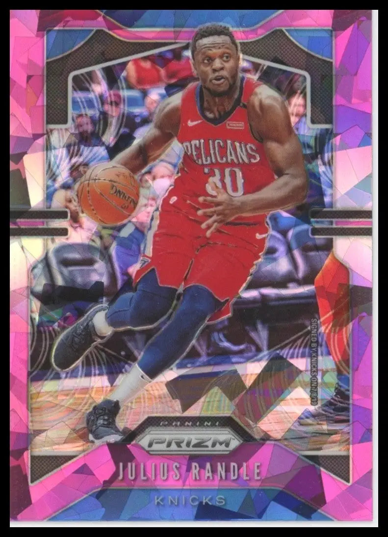 2019-20 Panini Prizm - Julius Randle #172 Pink Ice Prizm - Basketball Card Single