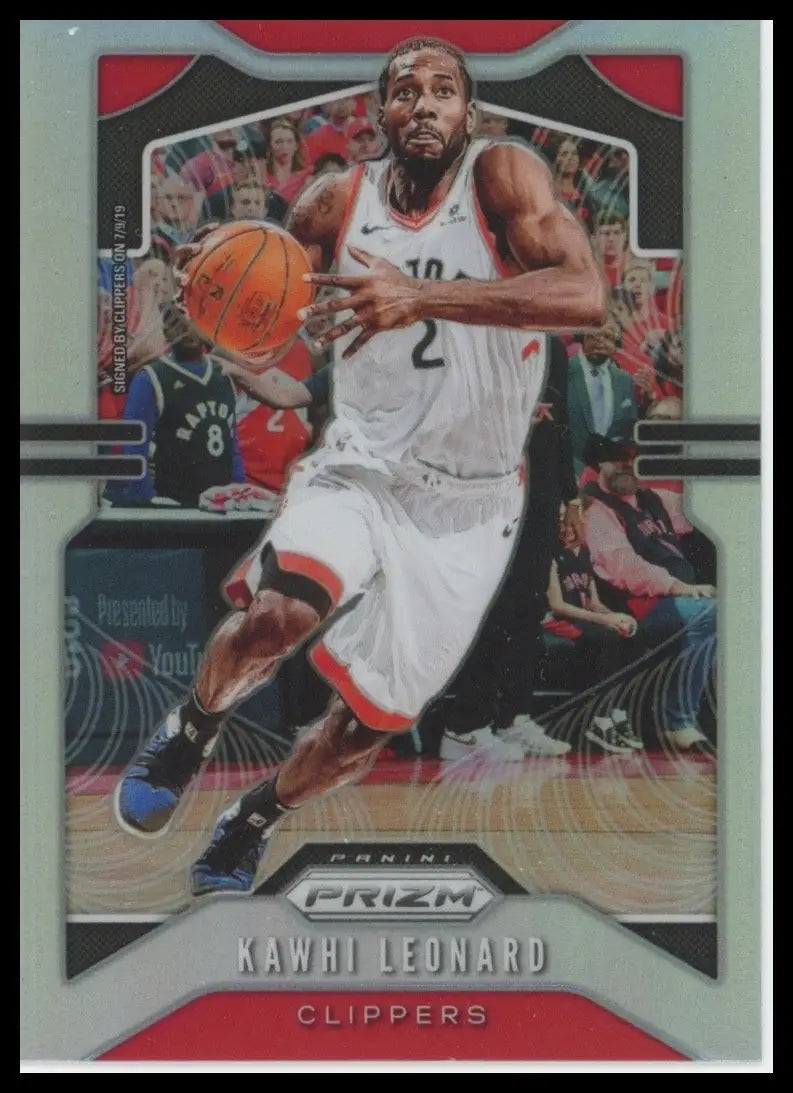 2019-20 Panini Prizm - Kawhi Leonard #149 Silver Prizm