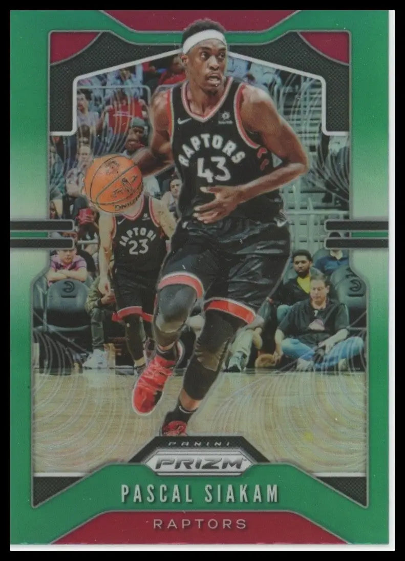 2019-20 Panini Prizm - Pascal Siakam #156 Green Prizm - Basketball Card Single