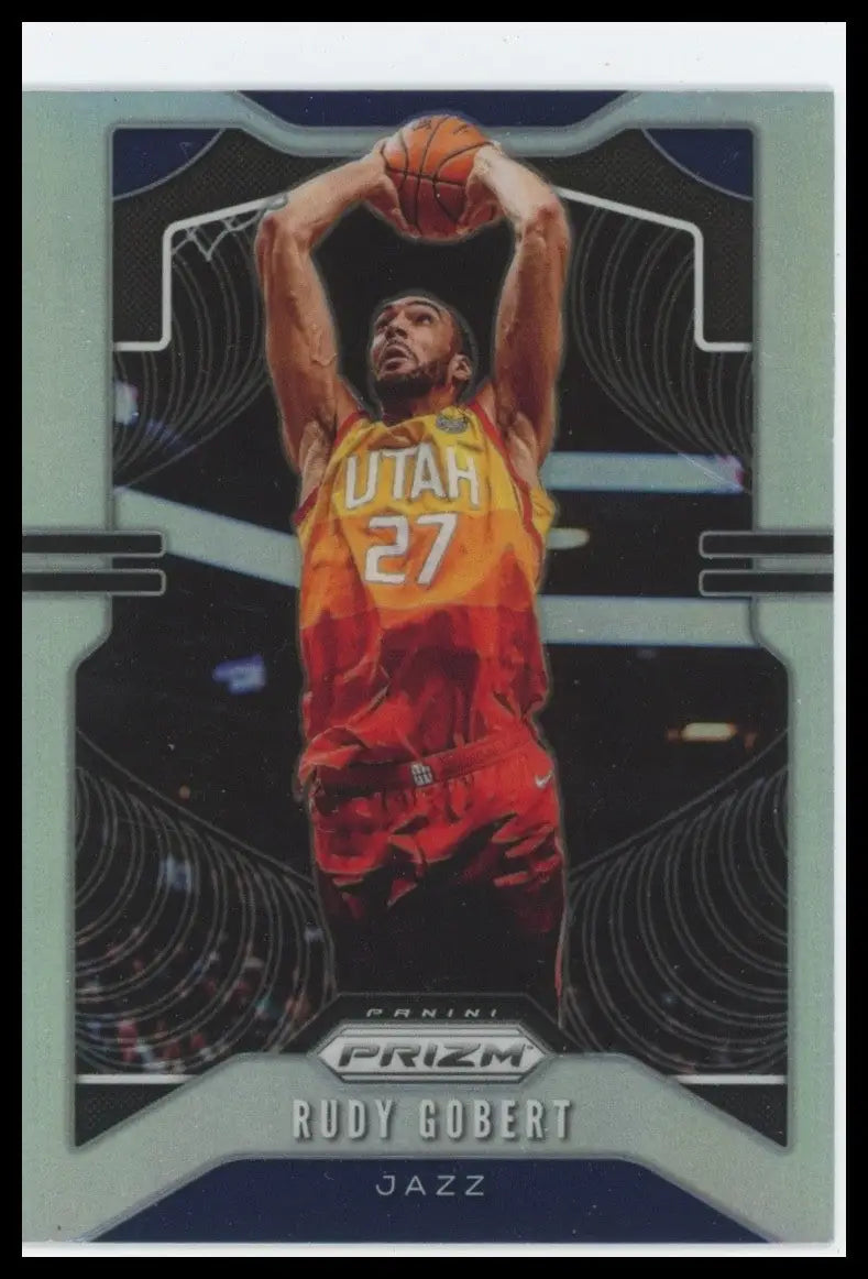 2019-20 Panini Prizm - Rudy Gobert #168 Silver Prizm
