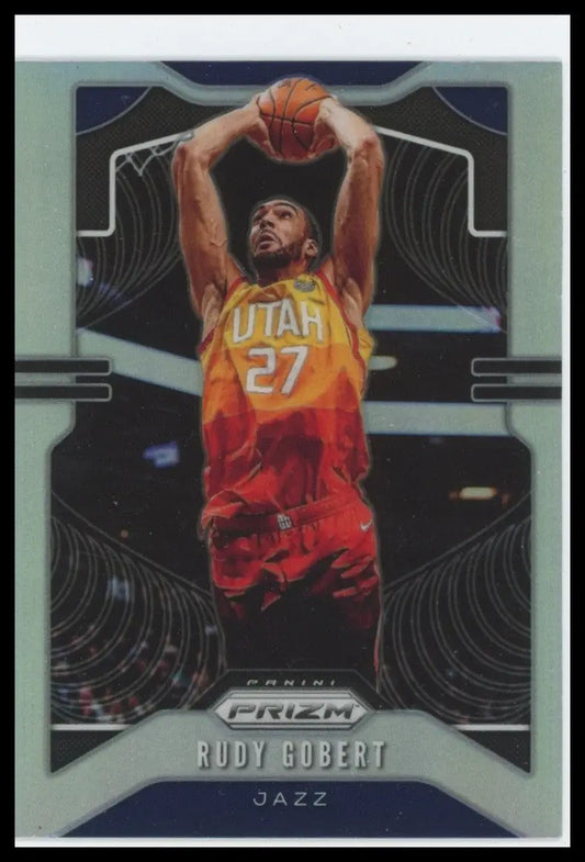 2019-20 Panini Prizm - Rudy Gobert #168 Silver Prizm - Basketball Card Single