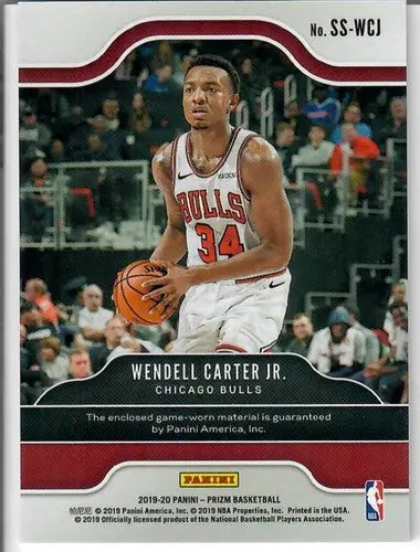 2019-20 Panini Prizm Sensational Swatches #94 Wendell Carter Jr. NM-MT ID:72670