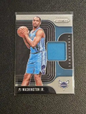 2019-20 Panini Prizm #SS-PJW PJ Washington Jr. Sensational Swatches - Basketball Card Single