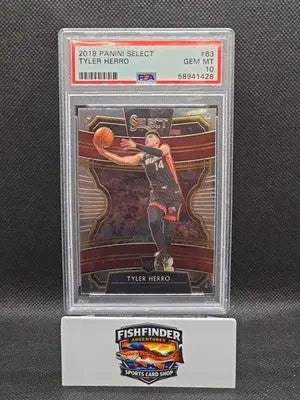 2019-20 Panini Select - Concourse Tyler Herro #63 (RC) - Basketball Card Single