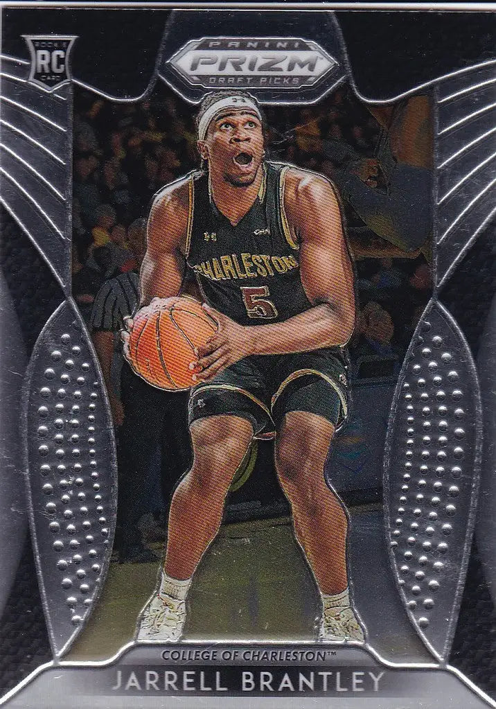 2019-20 Prizm Draft Jarrell Brantley RC #52 basketball card from Charlestown