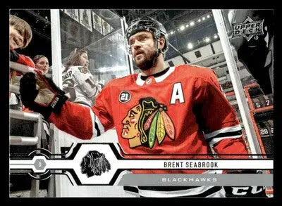 2019-20 Upper Deck #113 Brent Seabrook - Hockey Card Single