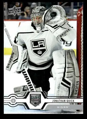 2019-20 Upper Deck #154 Jonathan Quick - Hockey Card Single