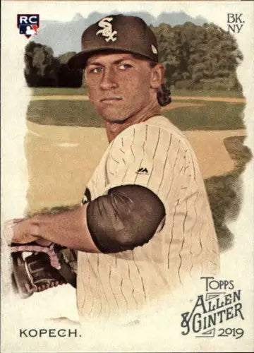 2019 Allen and Ginter Michael Kopech NM-MT rookie baseball card with original gloss