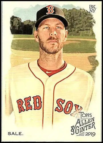 2019 Allen and Ginter #99 Chris Sale NM-MT Red Sox - Baseball Card Single