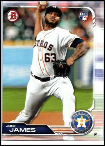 2019 Bowman #87 Josh James NM-MT RC Rookie Astros - Baseball Card Single