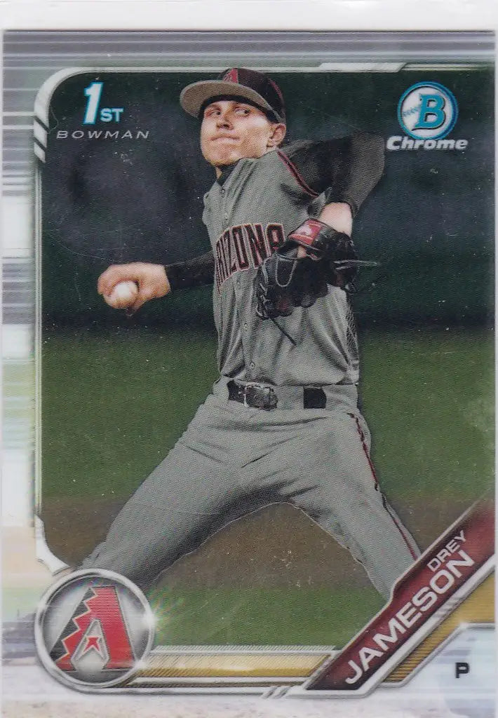 2019 Bowman Chrome Draft #BDC-194 Drey Jameson 1st bowman Arizona Diamondbacks
