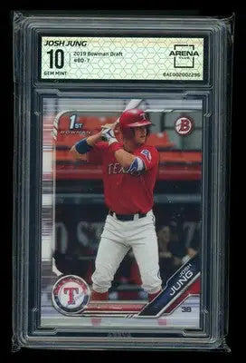 2019 Bowman Draft Josh Jung #BD-7 Baseball Arena Club 10