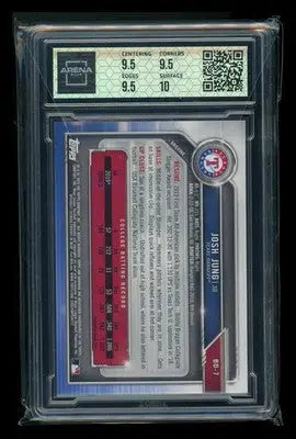 2019 Bowman Draft Josh Jung #BD-7 Baseball Arena Club 10
