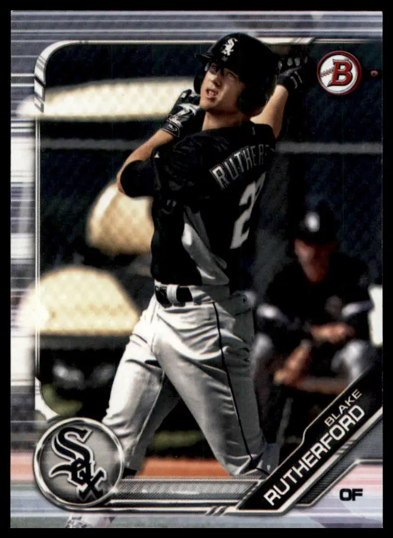 2019 Bowman - Prospects Blake Rutherford BP-20 Chicago White Sox NM - Baseball Card Single