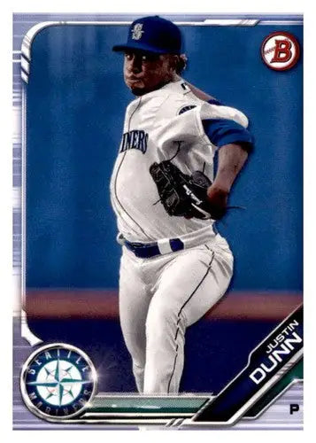 2019 Bowman Prospects #BP-3 Justin Dunn NM-MT Mariners - Baseball Card Single