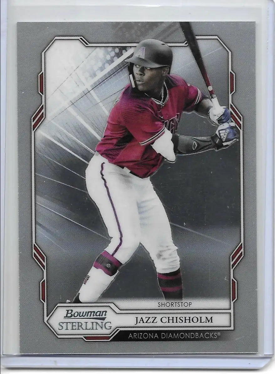 2019 Bowman Sterling Prospects #BPR-6 Jazz Chisholm Arizona Diamondbacks (711) - Baseball Card Single